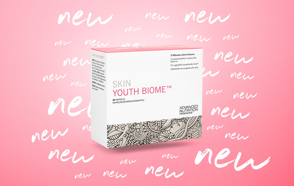 Youth Biome für einen gesunden Darm und eine gesunde Haut